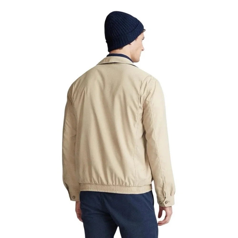 Polo Ralph Lauren Bi-Swing Jacket Collared Full Zip‎ Khaki XL
